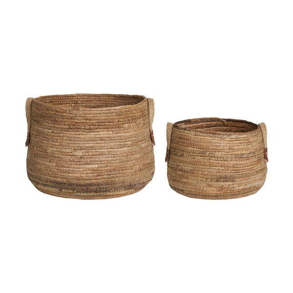 Punutud korvid, 2 tk komplektis ø 39x28,5 cm Aosta - House Nordic-image-4