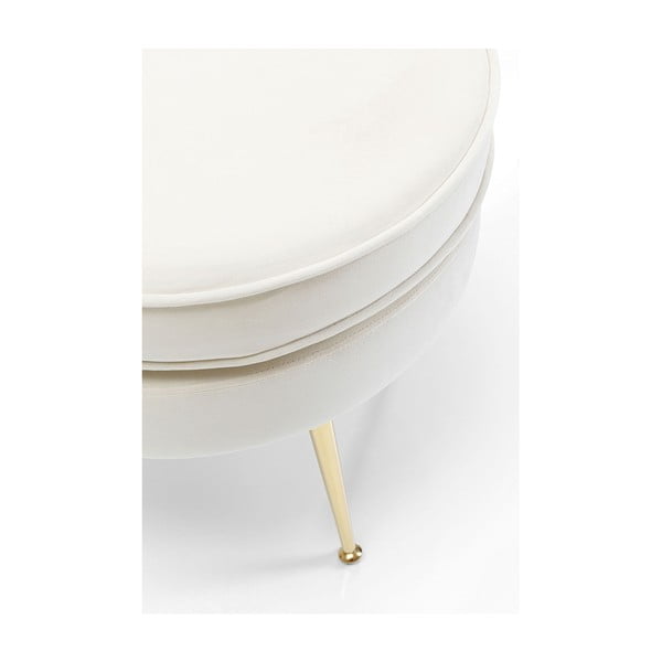 Valge sametist jalatool Water Lily - Kare Design-image-2