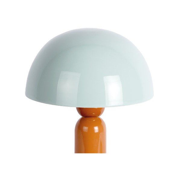 Oranž/hallikassinine metallist laualamp (kõrgus 30 cm) Firenze round - Leitmotiv-image-1