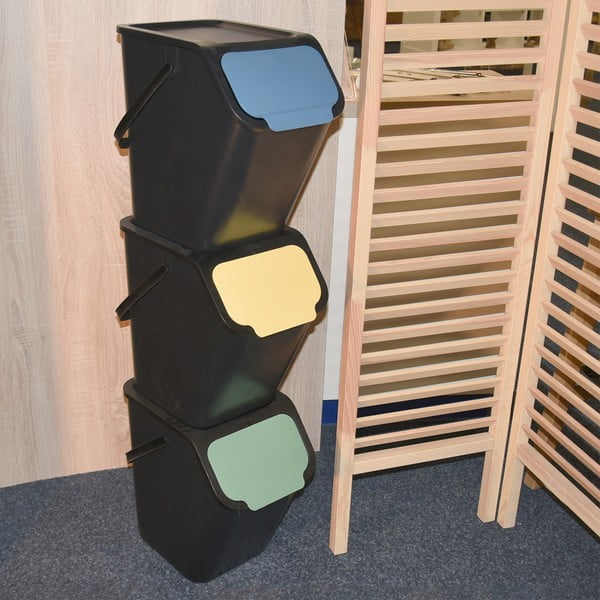 Plastist prügikast sorteeritud jäätmete jaoks 25 l Bin - Orion-image-2