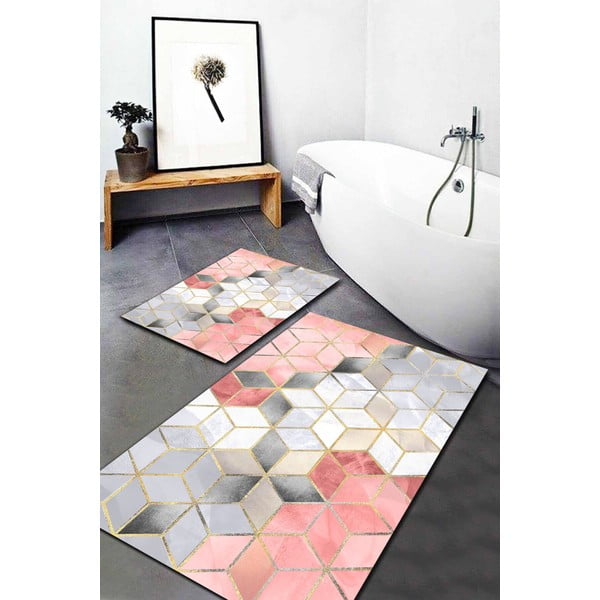 Vannitoa vaibad 2 tk komplektis Optic4 - Mila Home-image-1