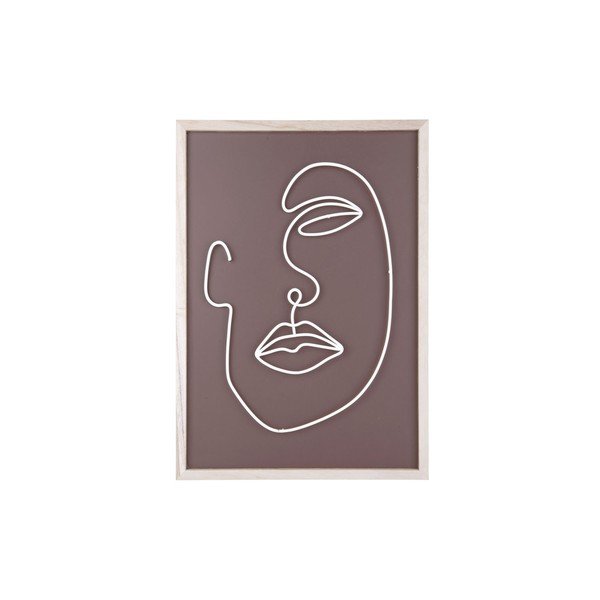 Puitraamiga maal, 27 x 38 cm Line - PT LIVING-image-3