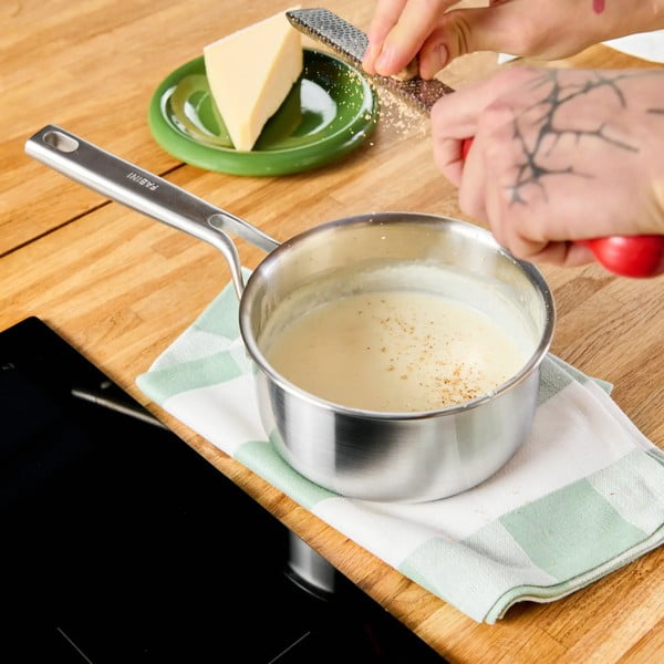 Roostevabast terasest pott induktsioonpliidile koos kaanega 1,2 l Lucca 3.0 - FABINI-image-1