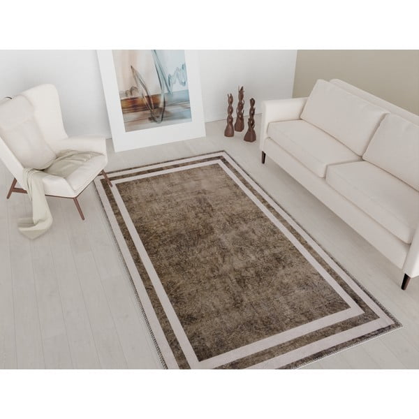 Pruun pestav vaip 80x50 cm - Vitaus-image-1