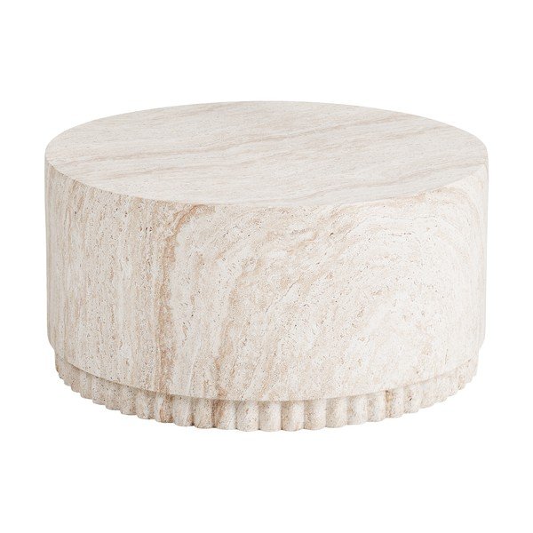 Keraamiline ümmargune aia diivanilaud ø 60 cm Bonn - House Nordic-image-2