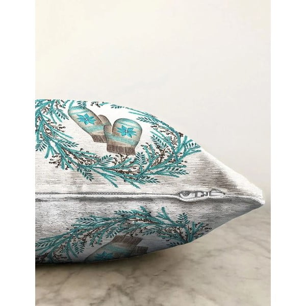 Jõulumotiividega padjapüür 43x43 cm - Mila Home-image-1