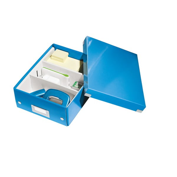 Sinine pappkarp kaanega hoiukarp Click&Store - Leitz-image-4
