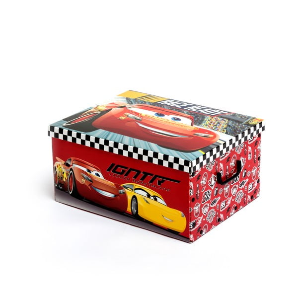 Úložný skládací box na hračky InnovaGoods Cars Folding Toy Boy, 50 x 39 cm