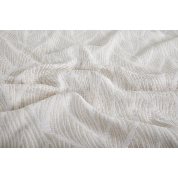 Beež žakaar-voodipesu üheinimesevoodile 140x200 cm Florida - My House-image-2