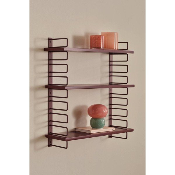 Punane astmeline metallriiul 54 cm Iseo - Ellos Home-image-1