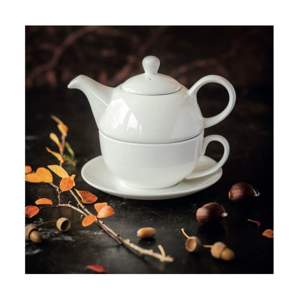 Valge teekomplekt - Maxwell & Williams-image-1