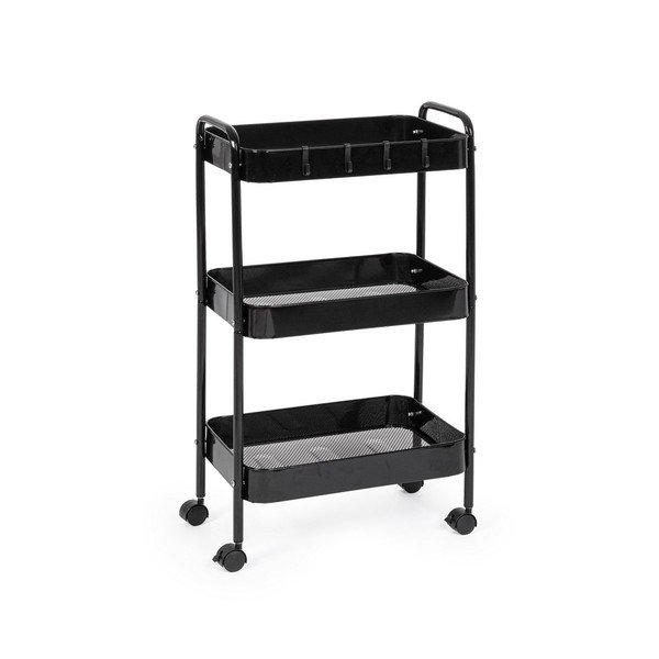 Metallist serveerimislaud ratastel 29,5x41 cm Leiky - Yes Everyday-image-2