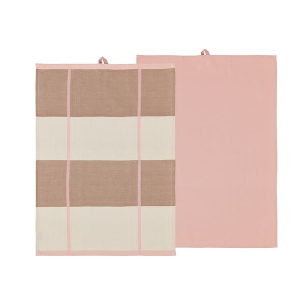 Puuvillased rätikud 2tk komplektis 50x70cm Blocks - Södahl