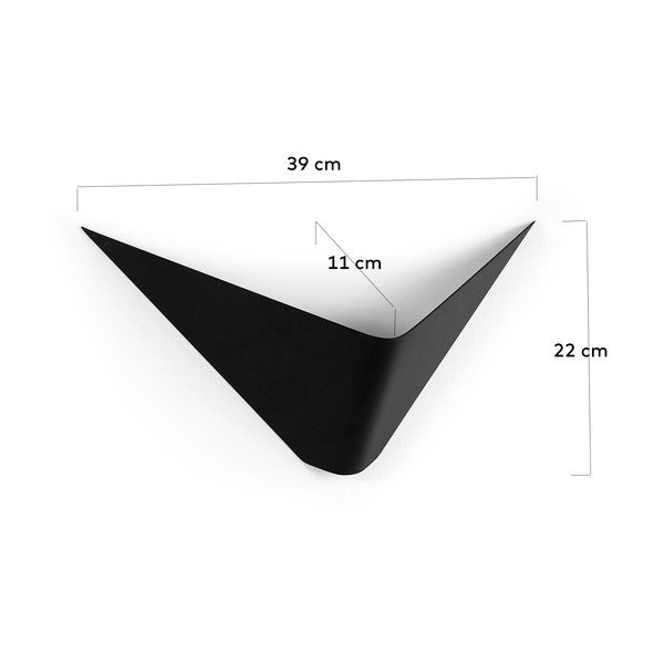 Must metallist seinalamp Ginebra - Kave Home-image-4