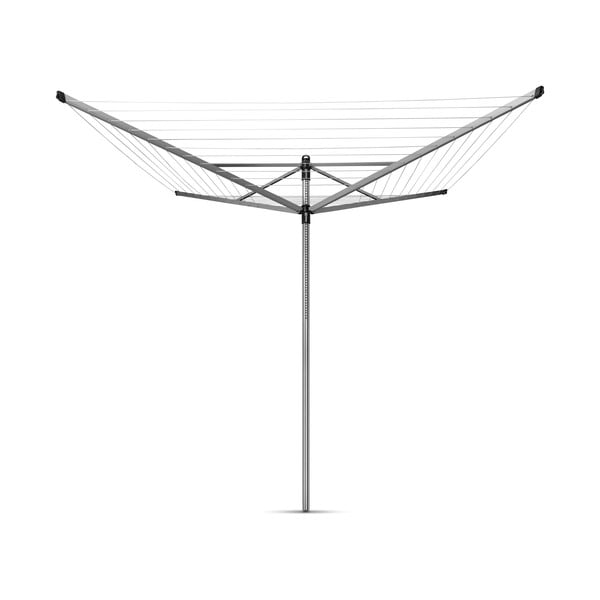 Hõbedane välitingimustes kasutatav pesukuivatusrest 60 m Lift-O-Matic – Brabantia-image-3