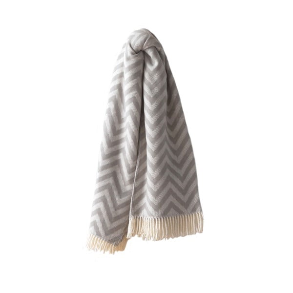 Helehall ruuduline puuvillane kangas , 140 x 180 cm Chevron - Euromant