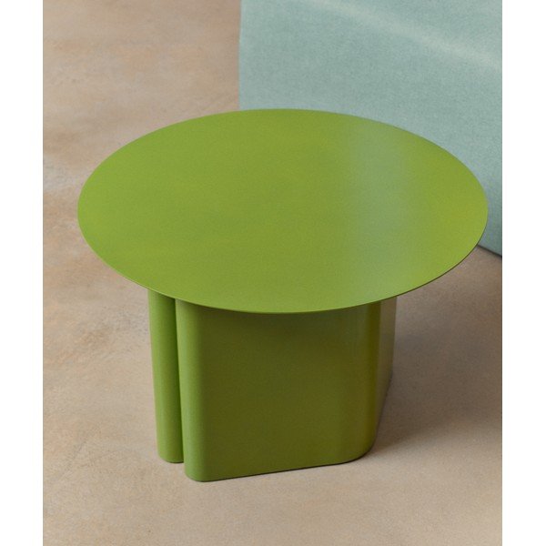 Metallist ümmargune abilaud ø 55 cm Arvin - Kave Home-image-1