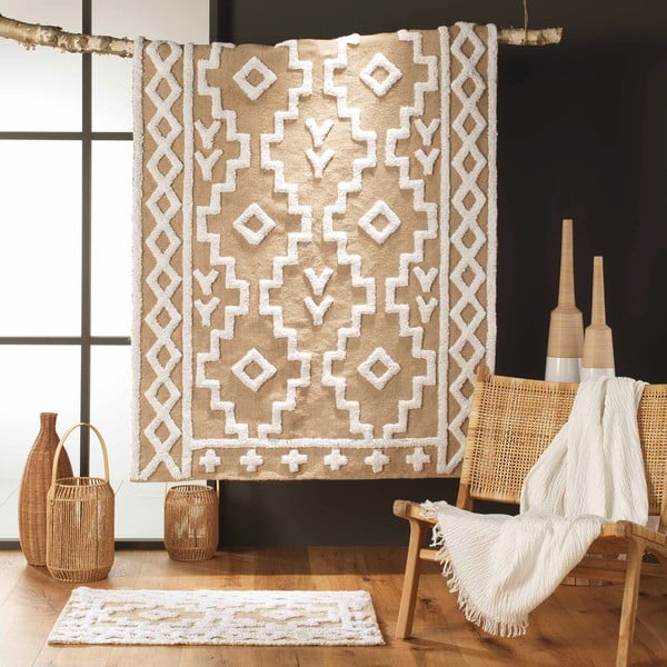 Beež džuudist vaip 60x90 cm Medine - douceur d'intérieur-image-2