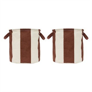 Riidest korvid komplektis 2 tk ø 32x32 cm Kara - OYOY Living Design
