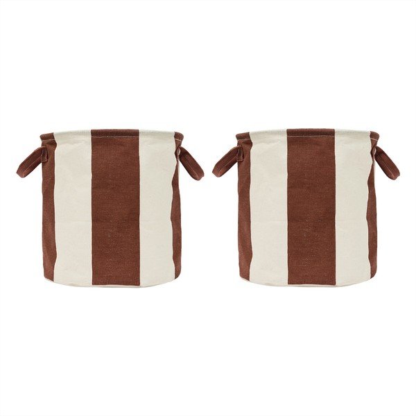 Riidest korvid komplektis 2 tk ø 32x32 cm Kara - OYOY Living Design