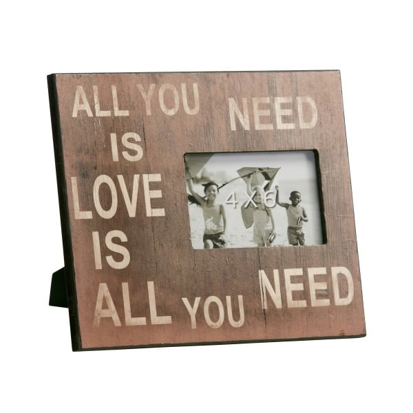 Fotorámeček All you need is love... I, 23x28 cm