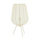 Kreem laualamp (kõrgus 60 cm) Plumeria - Light & Living