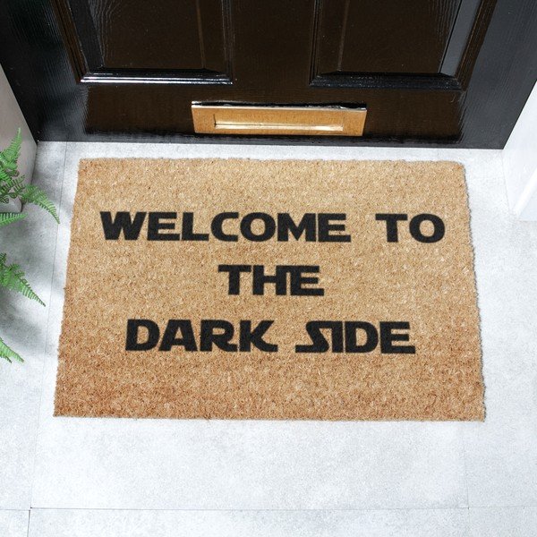Kookoskiududest matt  40x60cm Welcome to the Darkside - Artsy Doormats-image-2