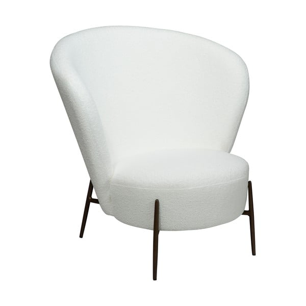 Valge bukleekangast tugitool Orbit - DAN-FORM Denmark