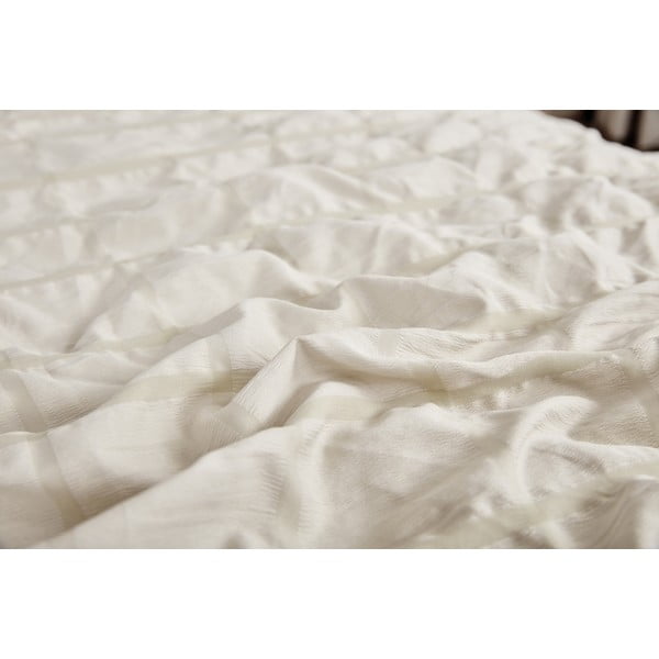 Beež krepp voodipesu üheinimesevoodile 140x200 cm Naomi - My House-image-3