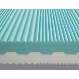 Kõva/keskmise vahuga kahepoolne madrats 160x200 cm Tandem - Materasso