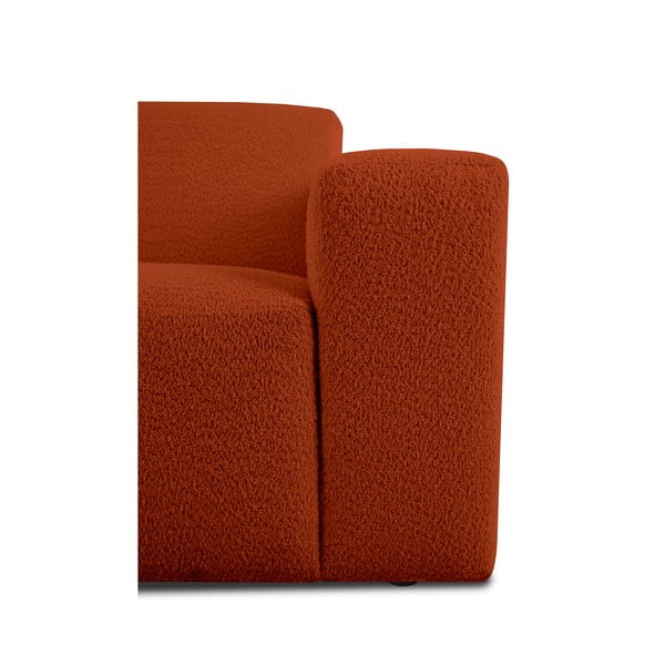 Tellisevärvi bukleekangast diivanimoodul (parem nurk) Roxy - Scandic-image-4