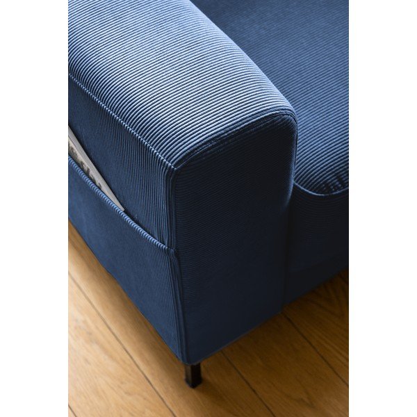 Tumesinine velvetist tugitool Lofty Lilly - Miuform-image-4