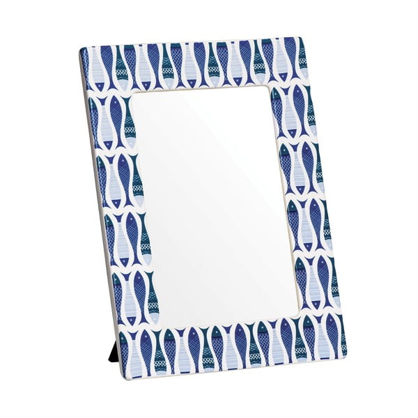 Sinine kivikeraamikast raam 16x21 cm Pisces – Premier Housewares