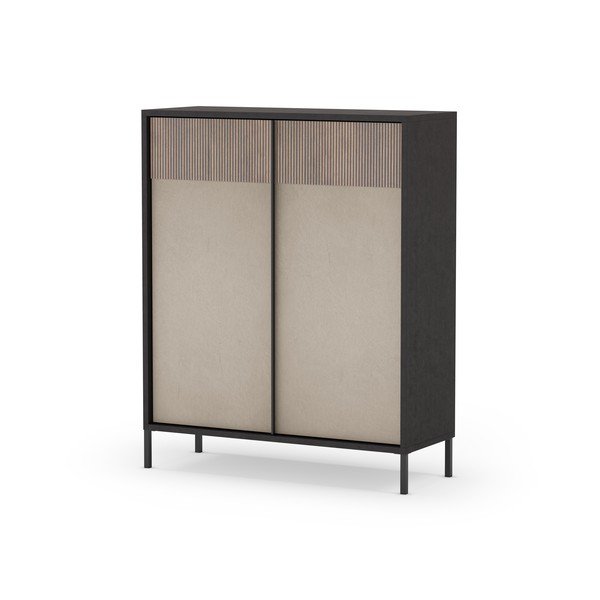 Antratsiitne-helepruun kapp 106x130 cm Amalia - Marckeric-image-1