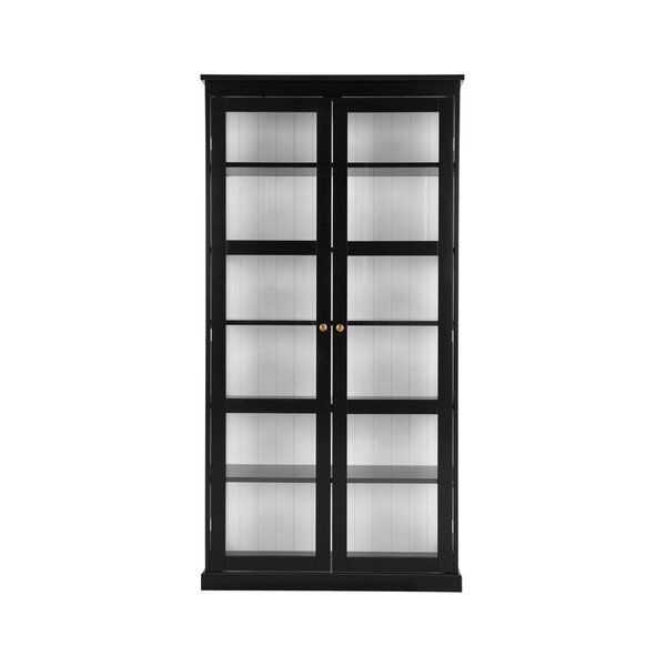 Must MDF-vitriinkapp 98x193x34 cm Wilma - Ellos Home-image-3