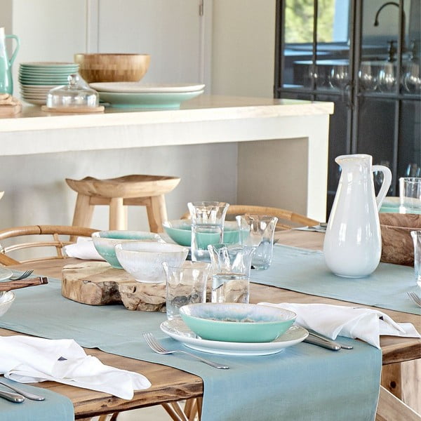 Valge kivikeraamikast kauss ø 15 cm Taormina - Casafina-image-4