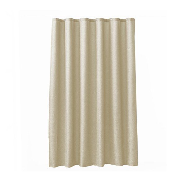 Beež kardin 180x200 cm Miltone - douceur d'intérieur-image-1