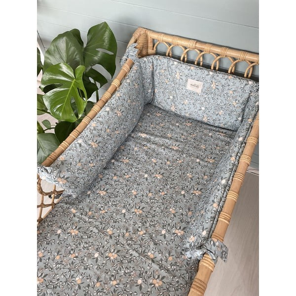 Võrevoodi madratsi kate 180 cm Camel Check - Malomi Kids-image-1