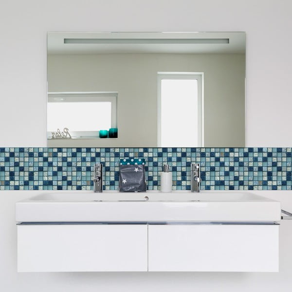 6 seinakleebise komplekt Fries, 5 x 30 cm Artemis - Ambiance-image-1