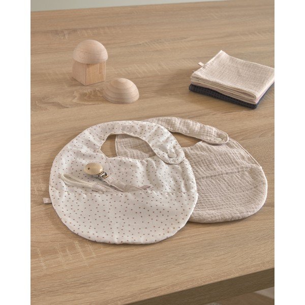 Orgaanilisest puuvillast 2 taskuga rinnahoidja komplekt Maren - Kave Home-image-3