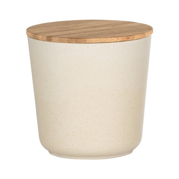 Bambusest kaanega beež hoiukarp , 500 ml Bondy - Wenko-image-1