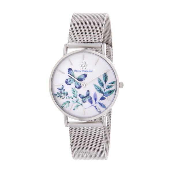 Dámské hodinky s řemínkem ve stříbrné barvě Olivia Westwood Funo