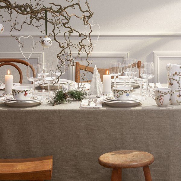 Tekstiilist salvrätikud 4 tk komplektis Hammershøi - Kähler Design-image-3