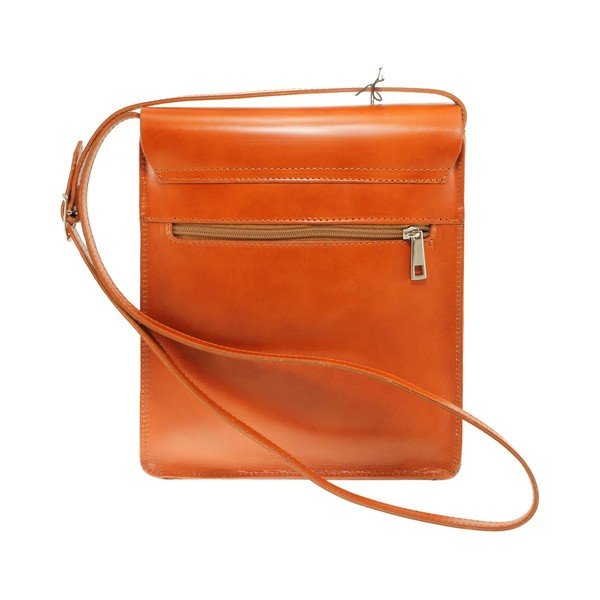 Konjaki pruun nahast käekott Valeria - Chicca Borse-image-2