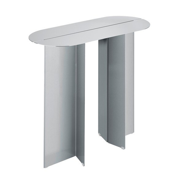 Matt hõbedane roostevabast terasest konsoollaud 35x80 cm Oru - Blomus-image-4