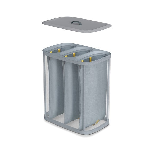 Hall riidest pesukorv 90 l Tota Trio - Joseph Joseph-image-4