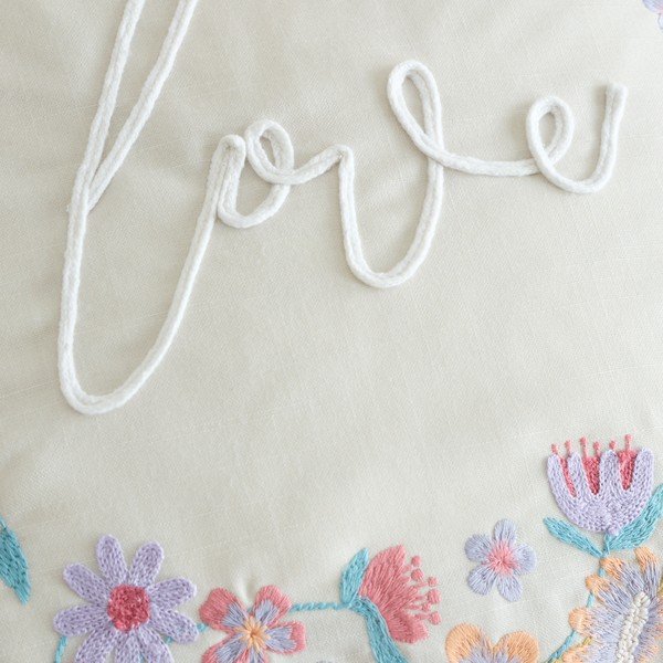 Linane dekoratiivpadi 45x45 cm Love - Catherine Lansfield-image-2