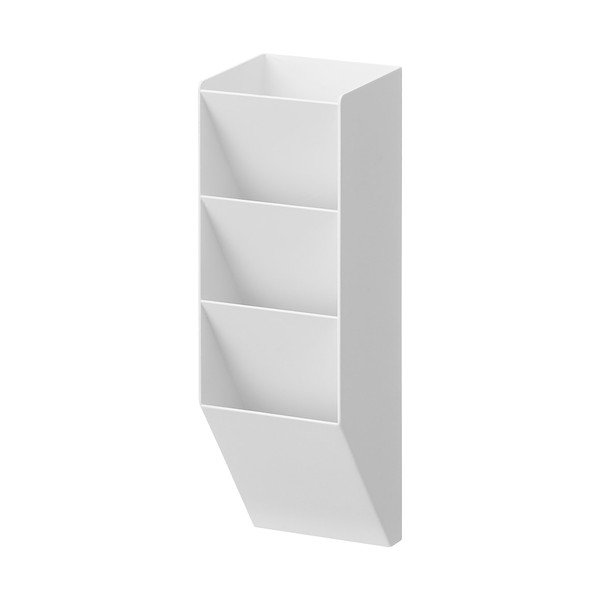 Valgest metallist kirjatarvete organisaator Tower - YAMAZAKI