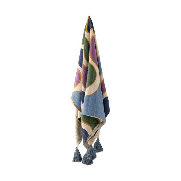 Puuvillaseguga tekk 130x160 cm Salacia - Bloomingville-image-2