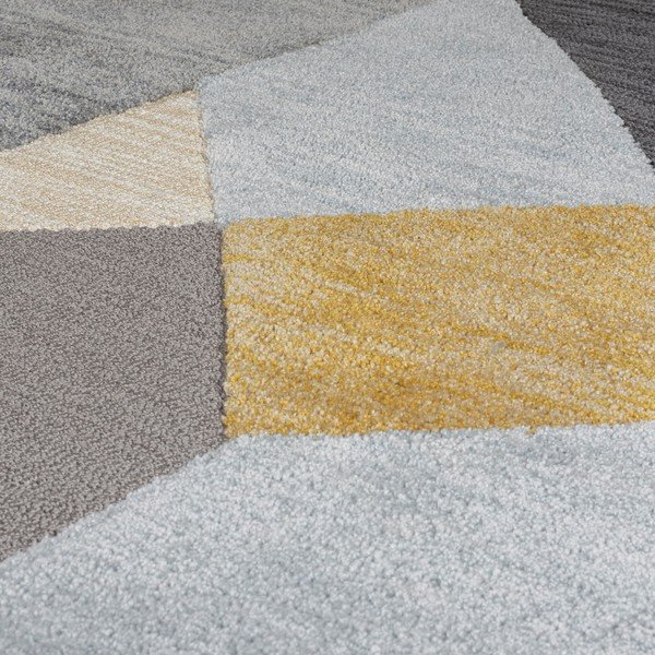 Kollane/hall vaip 120x170 cm Icon - Flair Rugs-image-2
